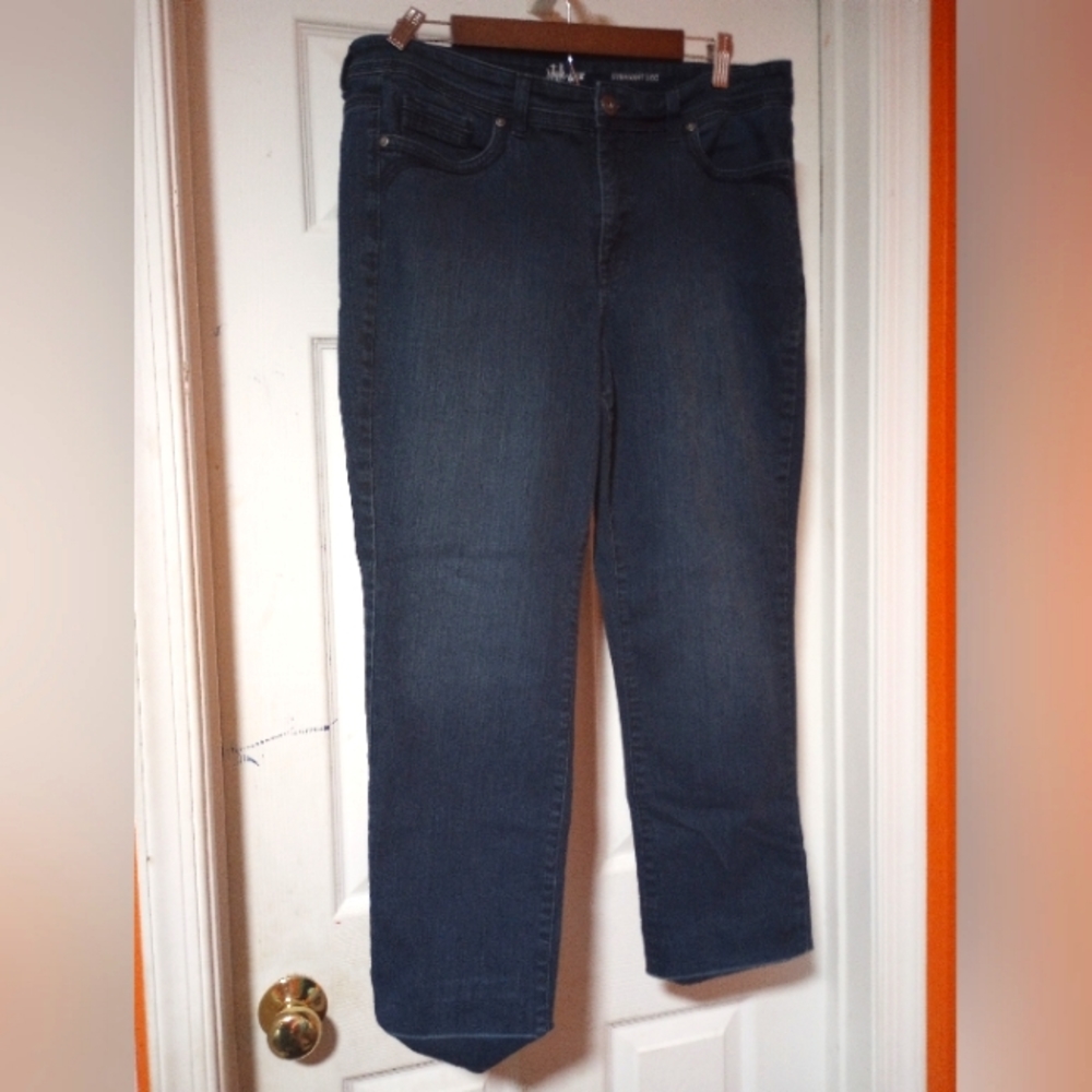 Style & Co women's straight leg jeans size 14 S